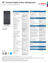 Bosch B36CT80SNB Specification