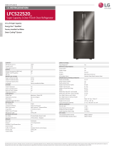 LG Electronics LFCS22520S Specification