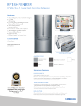 Samsung RF18HFENBSR Installation guide
