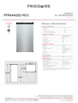 Frigidaire FFPA4422UM Dimensions Guide