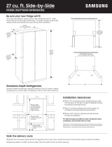 Samsung RS27T5200SR Installation guide