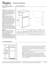 Whirlpool WRT518SZFW Dimensions Guide