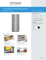 Frigidaire FGTR2037TF Dimensions Guide