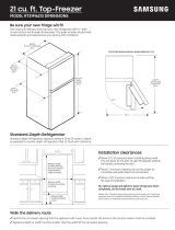 Samsung RT21M6215WW/AA Installation guide