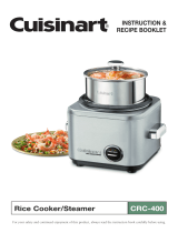 Cuisinart CRC-400 User guide