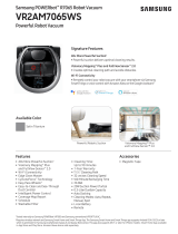 Samsung  VR2AM7065WS  Dimensions Guide