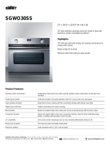 Summit SGWO30SS Specification