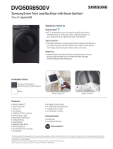 Samsung DVG50R8500W Specification
