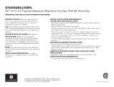 GE GTD65GBPLDG Dimensions Guide