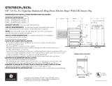 GE GTD75ECPLDG Dimensions Guide