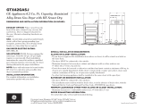 GE GTX42GASJWW Specification