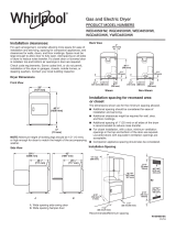 Whirlpool WGD4950HW Dimensions Guide