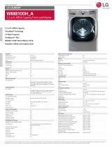 LG Electronics WM8100HVA Specification