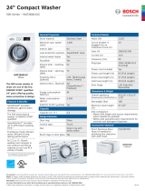 Bosch WAT28401UC Specification