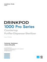 Drinkpod DP1000B Installation guide
