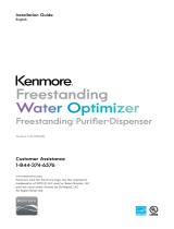 Kenmore KM1000 Installation guide