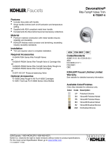 Kohler TS397-4-2BZ Dimensions Guide