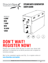 SteamSpa INT450BN Installation guide