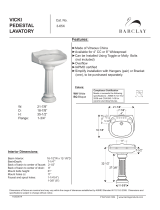 Barclay 3-658WH Dimensions Guide
