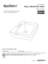 AquaSource 0335620 User manual