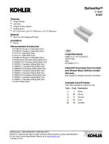 Kohler 837-0 Dimensions Guide