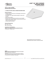 American Standard 3838N-ST3.020 Dimensions Guide