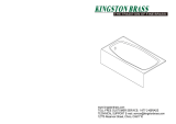 Kingston Brass WLVTAP603622L User manual