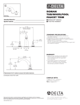 Delta Faucet BT2796 Specification