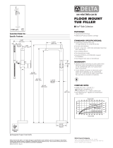 Delta Faucet T4767-BLFL Specification