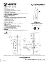 Moen 8342EP15 Dimensions Guide