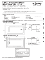 American Standard 2574202.011 Installation guide
