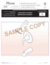 Pfister 8P8-WS2-MCSK User guide