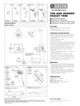 Delta Faucet T17064-BL Specification