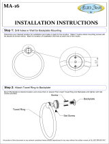 Allied Brass MA-16-BKM Installation guide