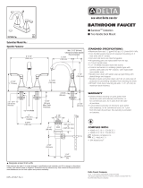 Delta 25748LF-SP Dimensions Guide