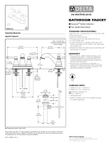 Delta 25999LF Dimensions Guide