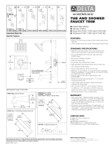Delta Faucet T14251-RB-WE Specification
