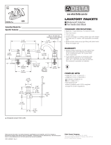 Delta Faucet B2596LF-SS Specification