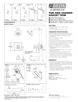 Delta Faucet T17064-BL Specification