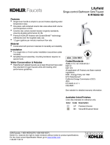 Kohler R78045-4D-BN Dimensions Guide