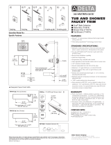 Delta Faucet T14074-SS Specification