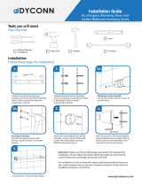 Dyconn Faucet BA4SET18-CHR Installation guide