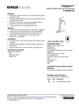 Kohler R30996-4D-CP Dimensions Guide