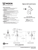 Moen T62132 Leaflet