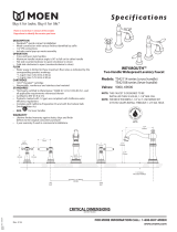 Moen TS42114BN-9000-L Dimensions Guide