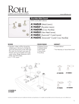 Rohl A1460XCPN Dimensions Guide