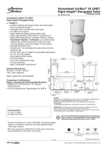 American Standard 745AA111.020 Dimensions Guide