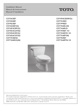 Toto CST454 Installation guide