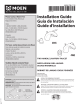 Moen 4945 Installation guide