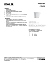 Kohler 4468-RA-96 Dimensions Guide